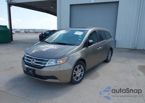2013 Honda Odyssey Ex-L z USA, uszkodzony, nr VIN 5FNRL5H62DB024148